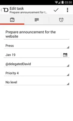 Todoist android App screenshot 0